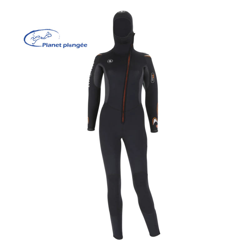 Combinaison 6mm Femme Dive Aqualung Taille L Cagoule Attenante 5 Combinaison 6mm Femme Dive Aqualung Taille L Cagoule Attenante – Image 3