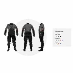 Combinaison étanche Santi Emotion + -Planet-plongée Soldes Magasin combinaison etanche santi emotion 1 1