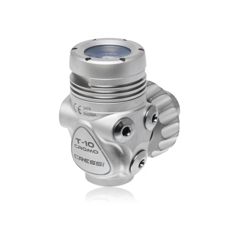 Détendeur Cressi T10-SC Cromo / Galaxy Adjustable 6 Détendeur Cressi T10-SC Cromo / Galaxy Adjustable – Image 4