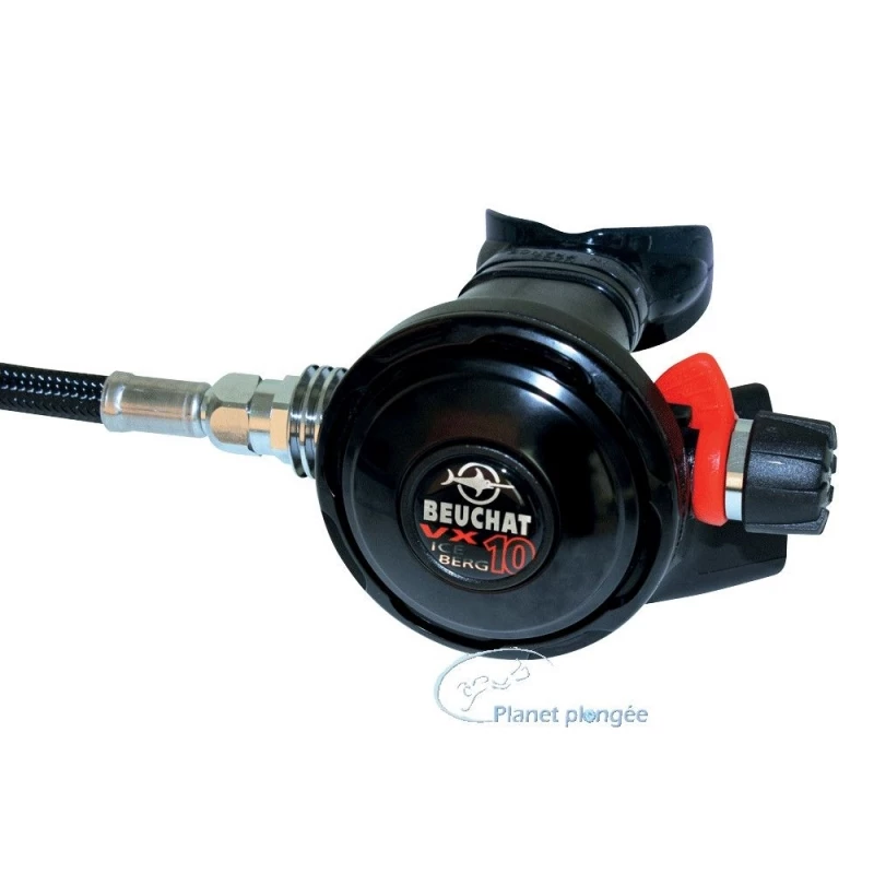 Détendeur De Plongée VX 10 Iceberg Black Beuchat 4 Détendeur De Plongée VX 10 Iceberg Black Beuchat – Image 2