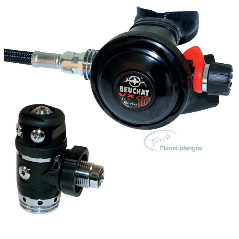 Détendeur De Plongée VX 10 Iceberg Black Beuchat 3 Détendeur De Plongée VX 10 Iceberg Black Beuchat