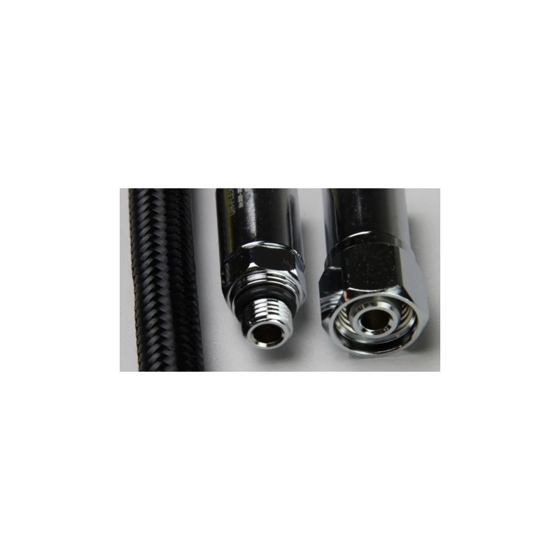 Flexible Détendeur Nylon Tressé Noir 90cm 3 Flexible Détendeur Nylon Tressé Noir 90cm