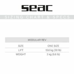 Gilet Stabilisateur Seac Modular REV 15 Gilet Stabilisateur Seac Modular REV -Planet-plongée Soldes Magasin gilet stabilisateur modular rev 6