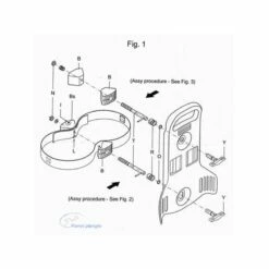 Kit De Fixation BIBO Scubapro -Planet-plongée Soldes Magasin kit de fixation bibo scubapro 1