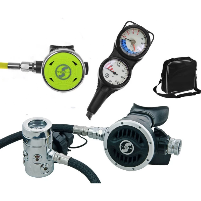 Pack Détendeur De Plongée R6 Ice Tec TecLine 3 Pack Détendeur De Plongée R6 Ice Tec TecLine