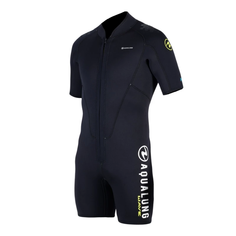 Shorty Aqualung Wave 4mm ZIP Avant Réversible 4 Shorty Aqualung Wave 4mm ZIP Avant Réversible – Image 2