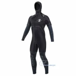 Planet-plongée Soldes Magasin -Planet-plongée Soldes Magasin shorty hybride scubapro avec cagoule 6mm femme xl 1